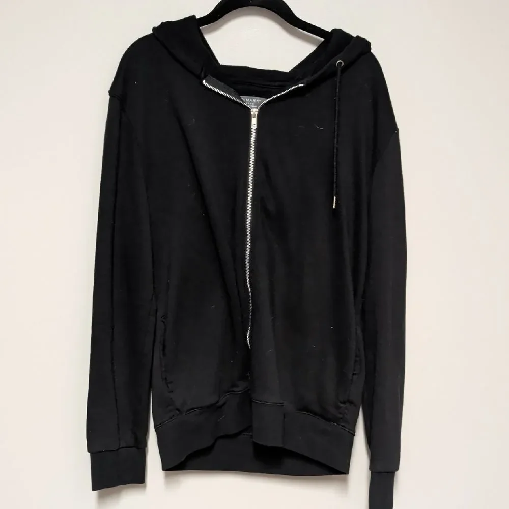 Primark Black Zip Up Hoodie